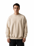 Oversized Sweatshirt - Beige