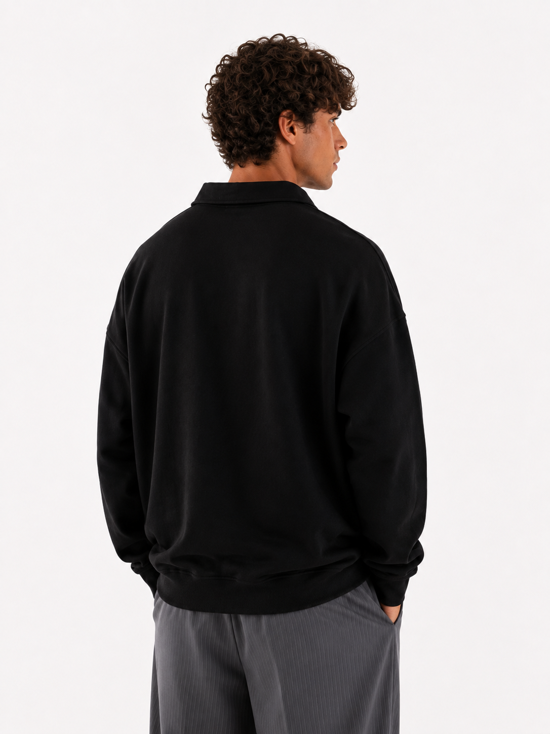 Brown Oversized Polo